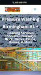 Mobile Screenshot of ineedpressurewashing.com